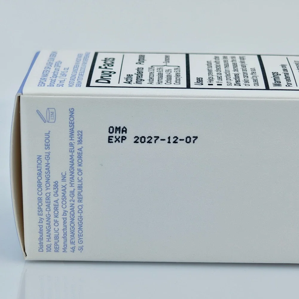 Espoir Water Splash Sun Serum‎ Broad Spectrum SPF 50+ 50ml 1.69 fl oz K-Beauty
